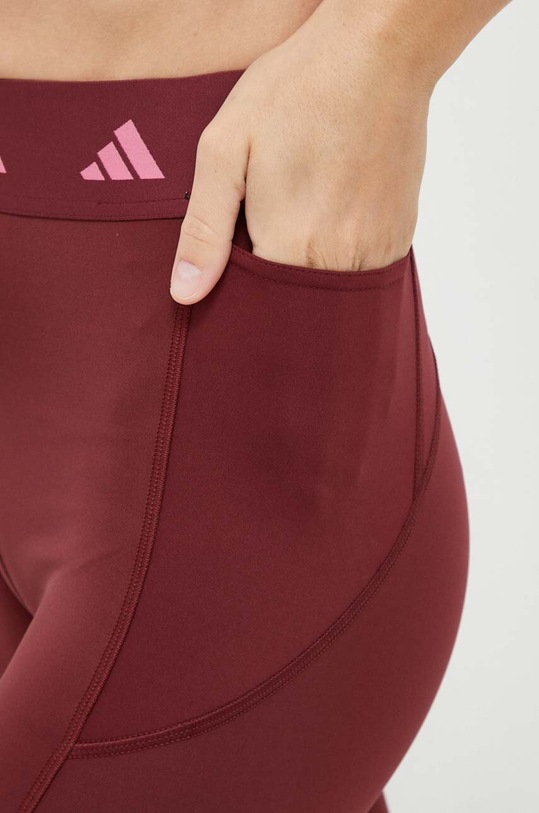 Κολάν προπόνησης adidas Performance Techfit IL6065 μπορντό