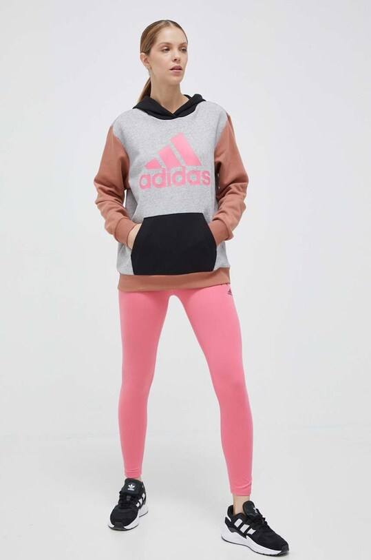 adidas legginsy IJ8766 różowy AW23