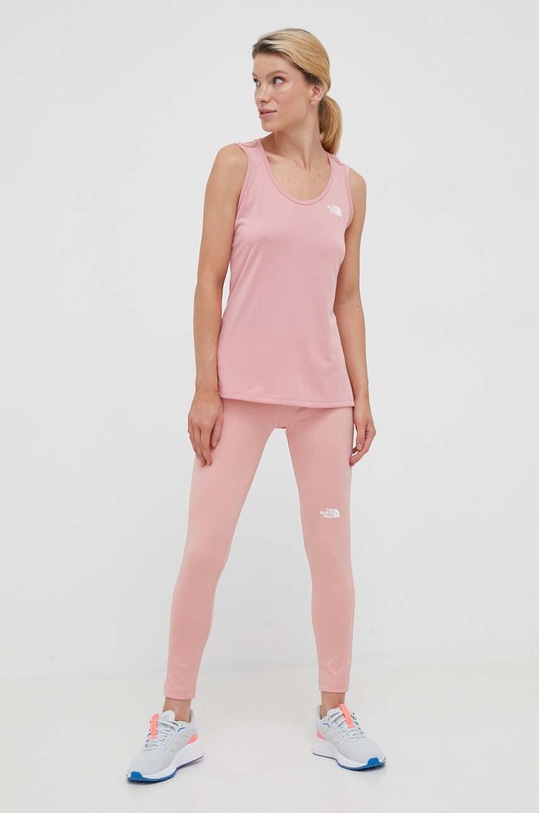 Tréninkové legíny The North Face Flex NF0A7ZB8I0R1 růžová AW23