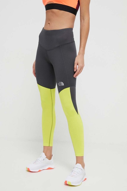 The North Face leggins sport tricotaj gri NF0A7SXKQ8R1