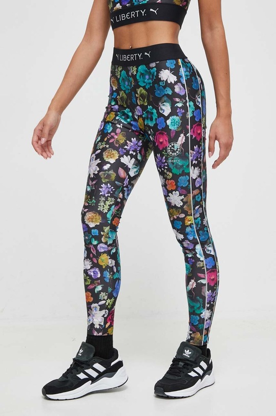 Puma legginsy x Liberty wzorzyste czarny 622209