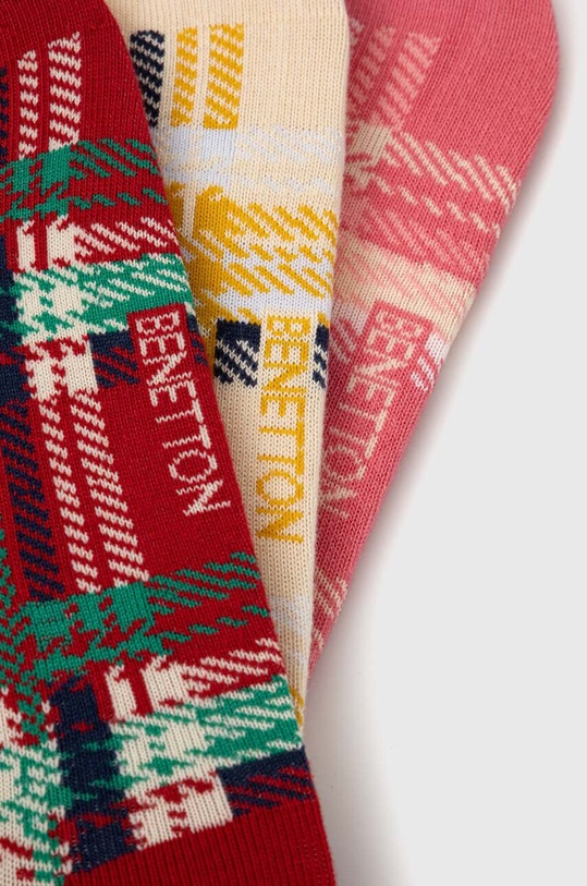 Ponožky United Colors of Benetton 3-pak 6AO31700X.903 viacfarebná AW23