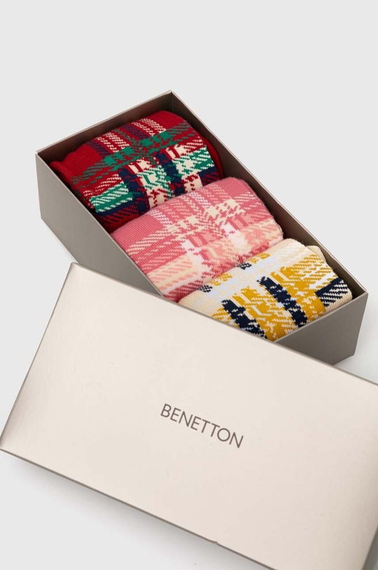 Oblečenie Ponožky United Colors of Benetton 3-pak 6AO31700X.903 viacfarebná