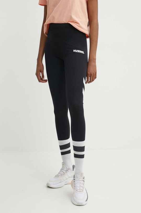 Legíny Hummel hmlLEGACY WOMAN HIGH WAIST TIGHTS pletenina černá 212562