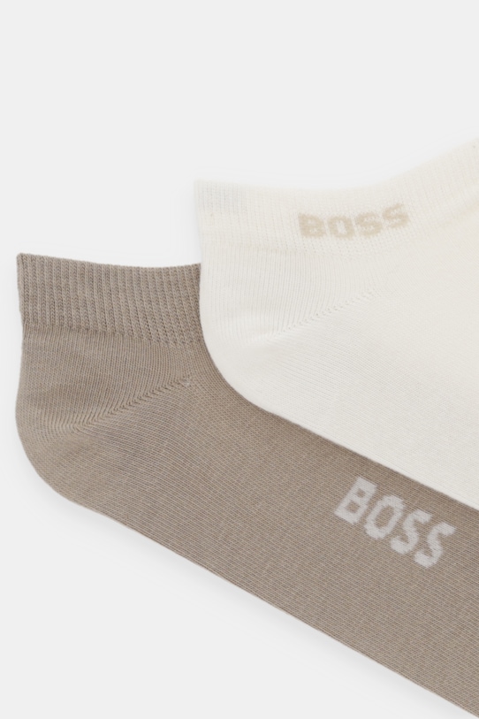 BOSS skarpetki 2-pack 50502054 beżowy AA00
