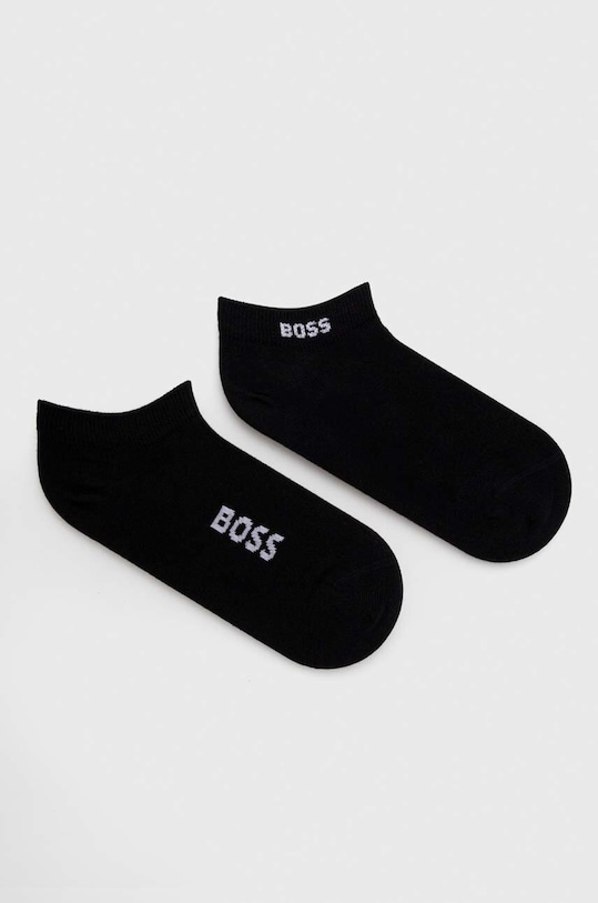BOSS șosete 2-pack sosete scurte negru 50502054
