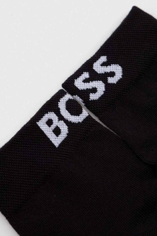BOSS skarpetki 2-pack 50502066 czarny SS25