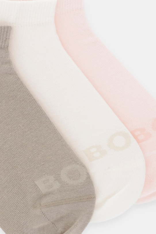 BOSS skarpety damskie 3P AS Logo CC W 3-pack 50502073 różowy AA00
