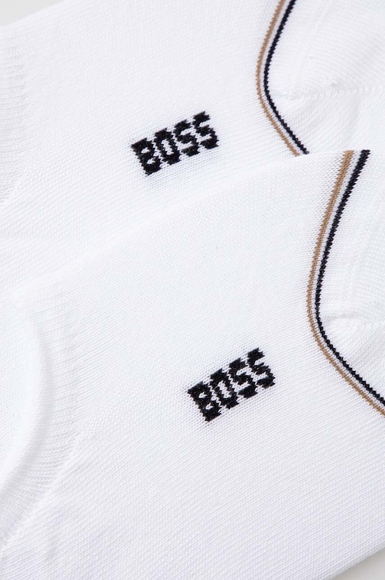Κάλτσες BOSS 2-pack 50502091 λευκό SS25