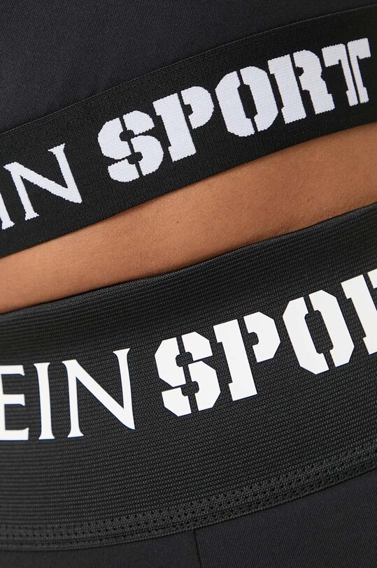 PLEIN SPORT legginsy czarny FACC.WJT1743.STE003N