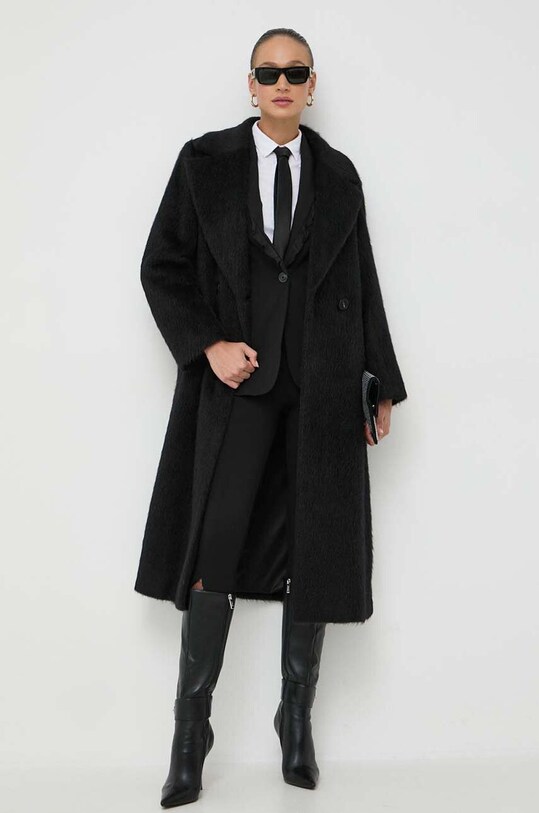 Twinset spodnie 232LL2CEE czarny AW23