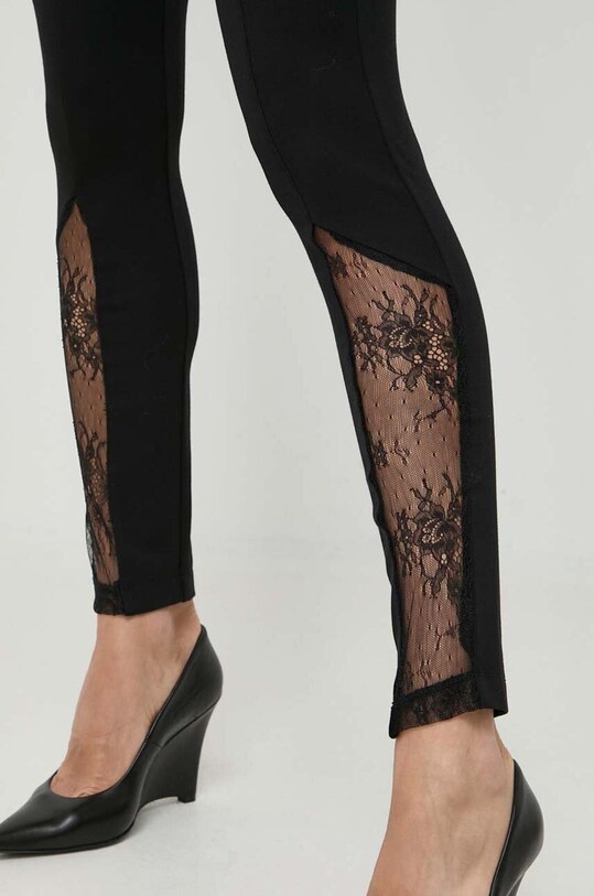 Twinset spodnie czarny 232LL2CEE
