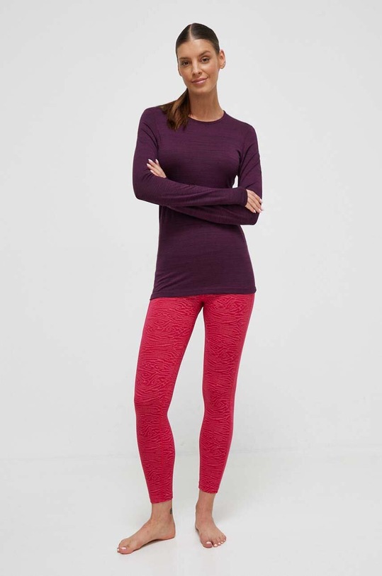 Icebreaker leggins sport Fastray IB0A56U89921 roz AW23