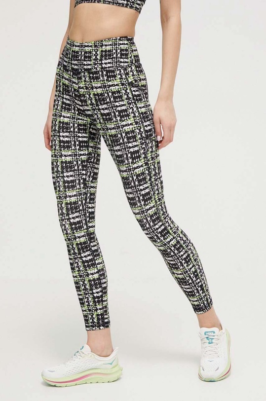 Dkny legginsy wzorzyste czarny DP3P2950
