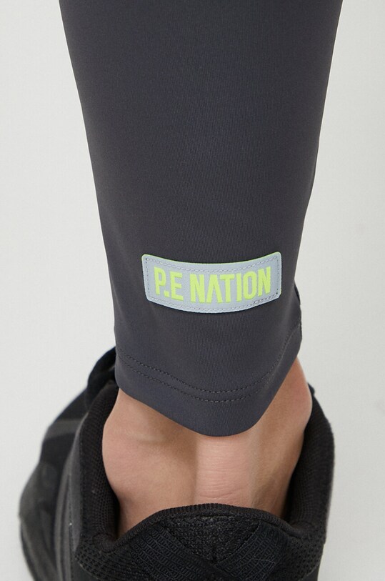 P.E Nation legginsy treningowe Check Mark czarny 233G154