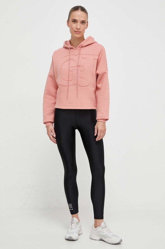 P.E Nation legginsy treningowe Long Range PEBASICSG085 czarny AW23