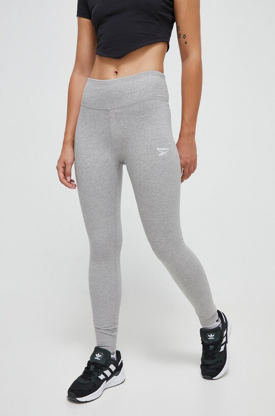 Леггинсы Reebok меланж серый 100037551