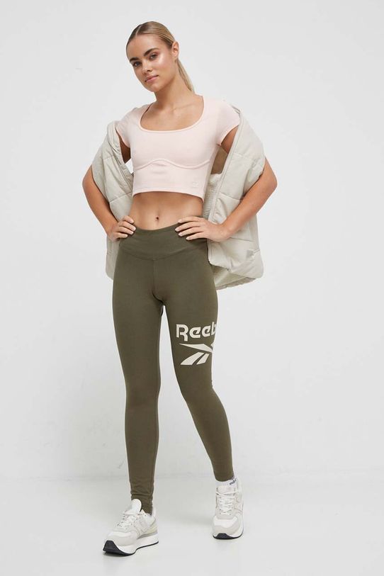Леггинсы Reebok 100071356 зелёный AW23