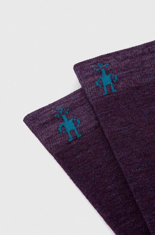 Smartwool skarpety narciarskie Ski Zero Cushion OTC SW001865 fioletowy AW23