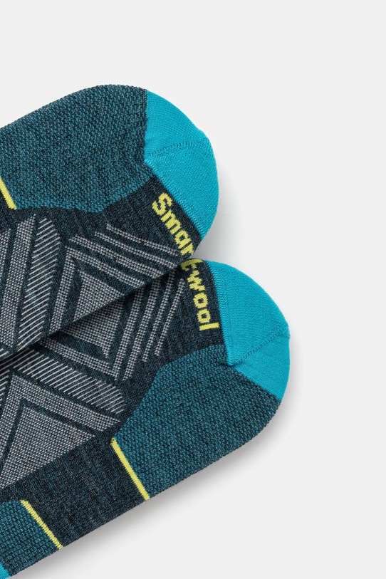 Smartwool șosete Run Zero Cushion SW001668 turcoaz SS25
