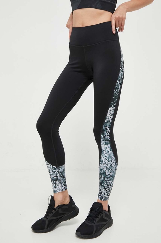 Reebok legginsy treningowe Modern Safari 100034744 czarny AW23