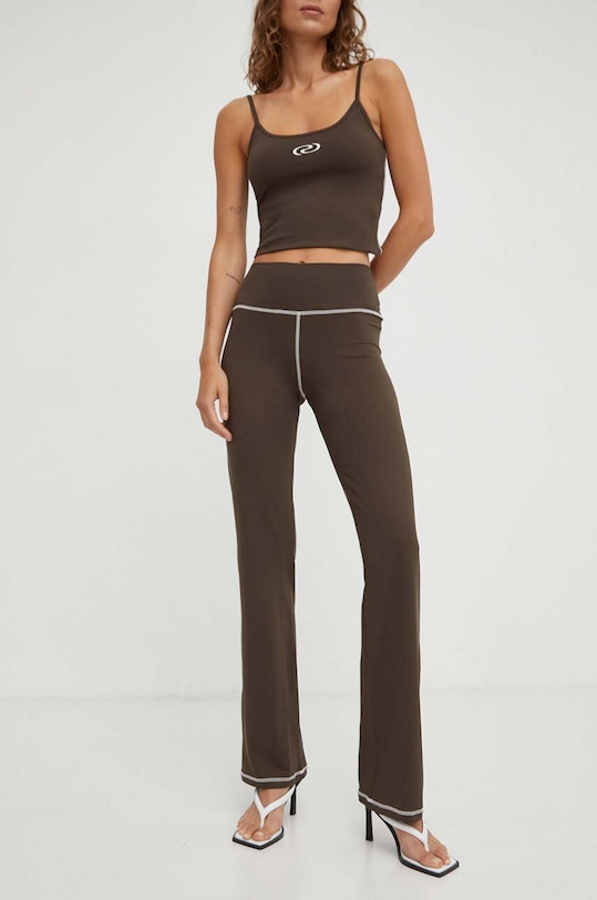 Κολάν Résumé με ελαστάν καφέ 21101072