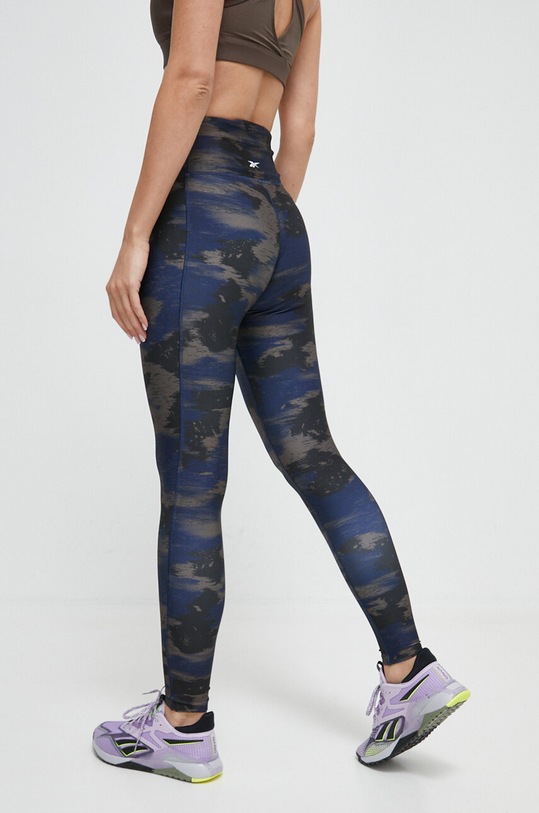 Odzież Reebok legginsy treningowe 100035808 granatowy