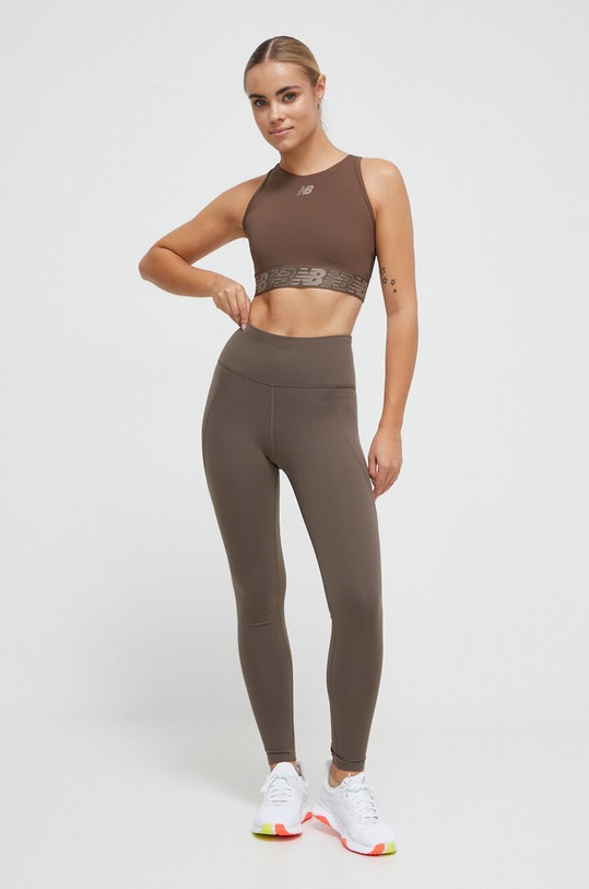 Reebok legginsy treningowe LUX COLLECTION 100035831 zielony AW23