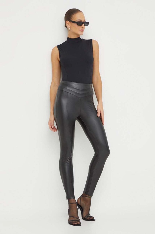 Παντελόνι Guess W4RB01.K8S30 μαύρο SS24