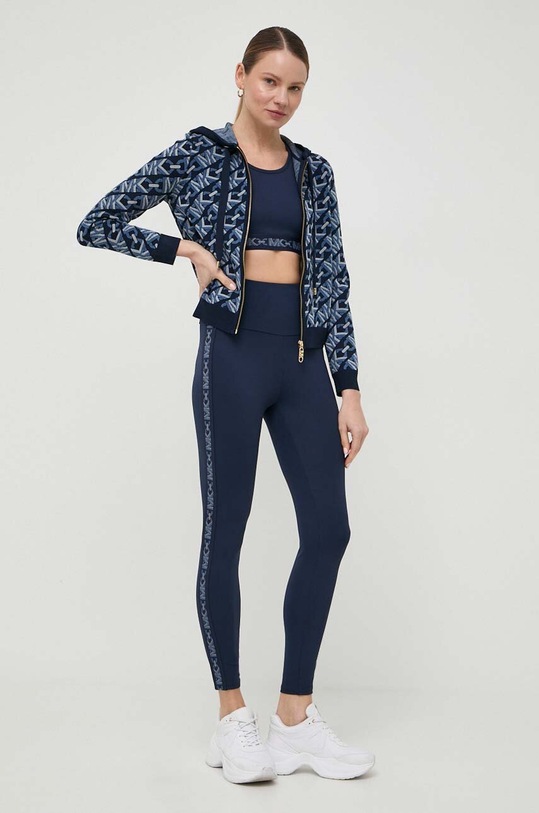 MICHAEL Michael Kors legginsy MR430KT1RE granatowy SS24