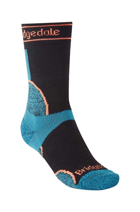 Čarape Bridgedale Midweight T2 Merino Sport Crew crna 710350