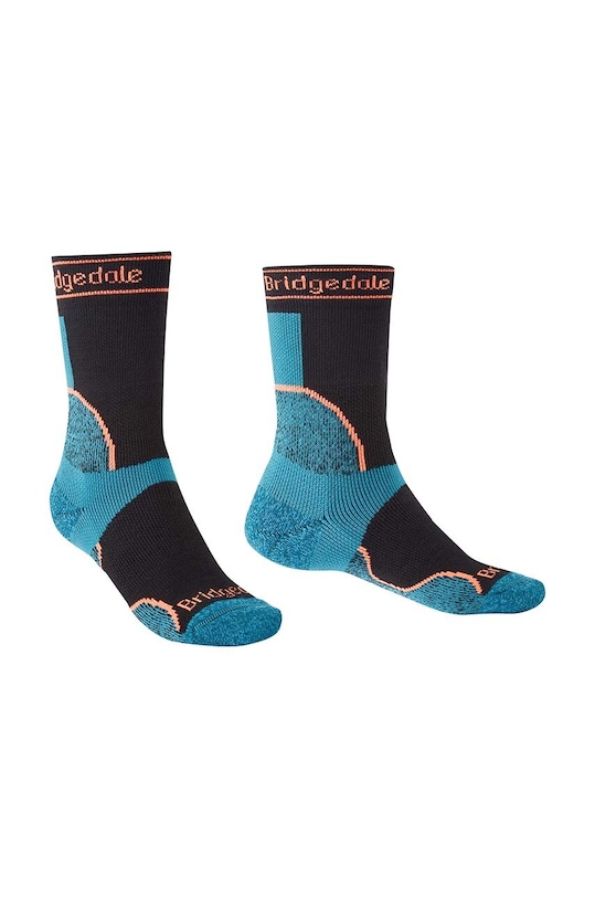 Čarape Bridgedale Midweight T2 Merino Sport Crew 710350 crna AW23