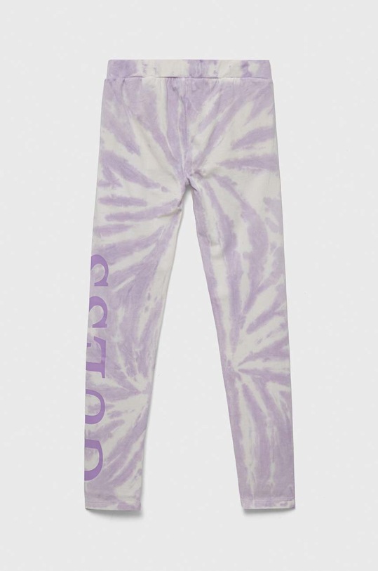 Guess legginsy dziecięce J3YB02.J1313.9BYX fioletowy AW23