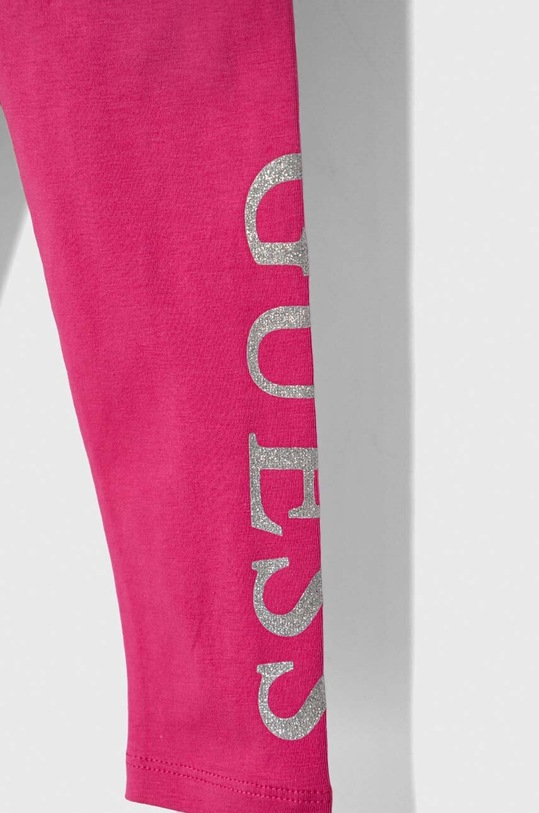Dziewczynka Guess legginsy dziecięce K3YB01.K82K0.9BYX różowy