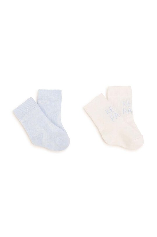 Chłopiec Kenzo Kids skarpetki niemowlęce 2-pack K90099 niebieski