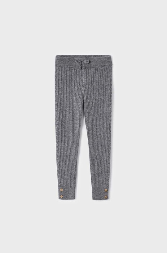 Mayoral legginsy dziecięce melanż szary 10582.6G.Mini.9BYX