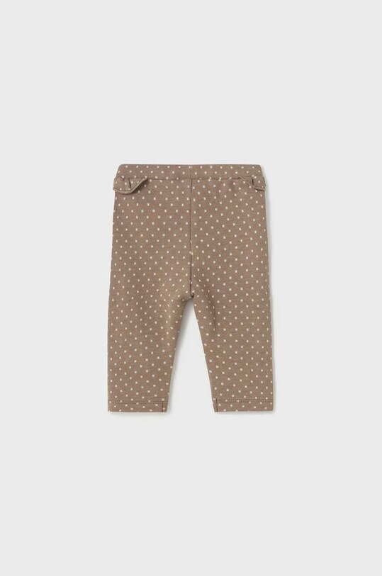 Dziewczynka Mayoral Newborn legginsy niemowlęce 2755.2M.Newborn.9BYX brązowy