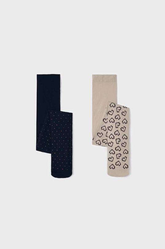 Detské pančuchy Mayoral 2-pak 10563.6C.Rajstopy tmavomodrá AW23