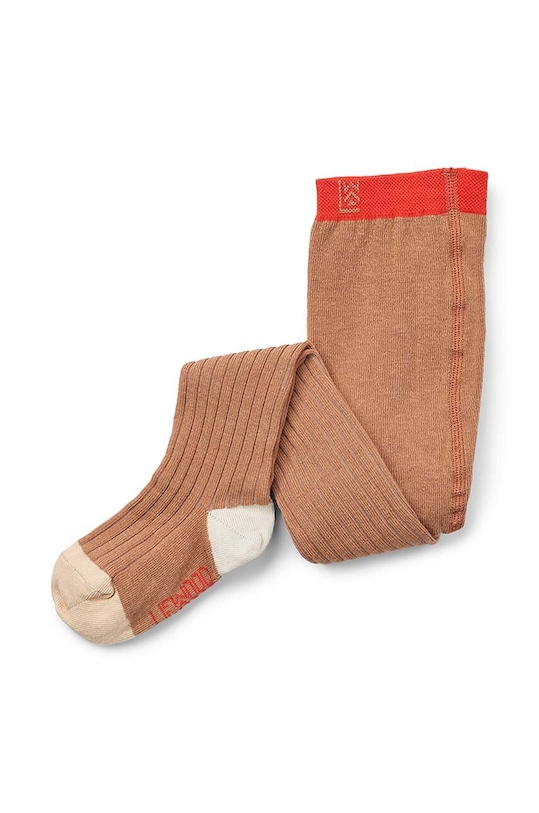 Liewood rajstopy dziecięce pomarańczowy LW18396