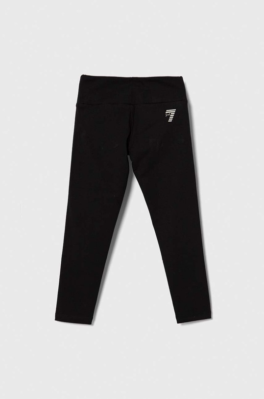 EA7 Emporio Armani legginsy dziecięce 8NFP01.FJ4SZ czarny AW23