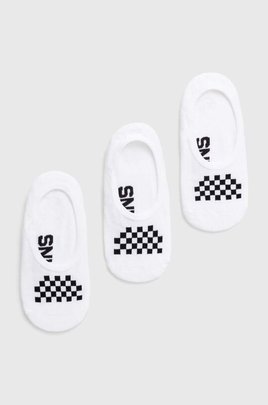 Vans sosete CLASSIC CANOODLE VN0007BCYB21 3-pack sosete scurte alb VN0007BC