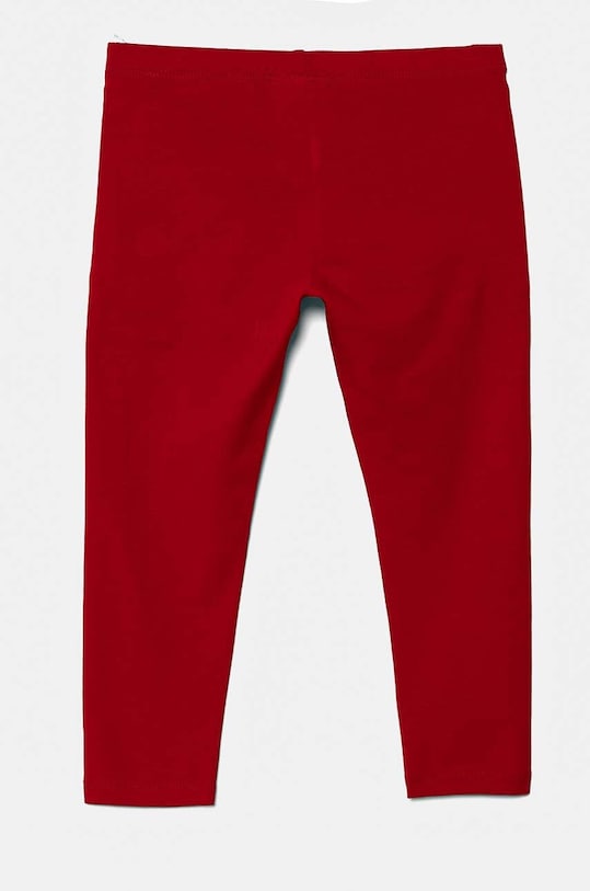 United Colors of Benetton leggins copii 3MT1GF01L.G.P.SEASONAL rosu AW24