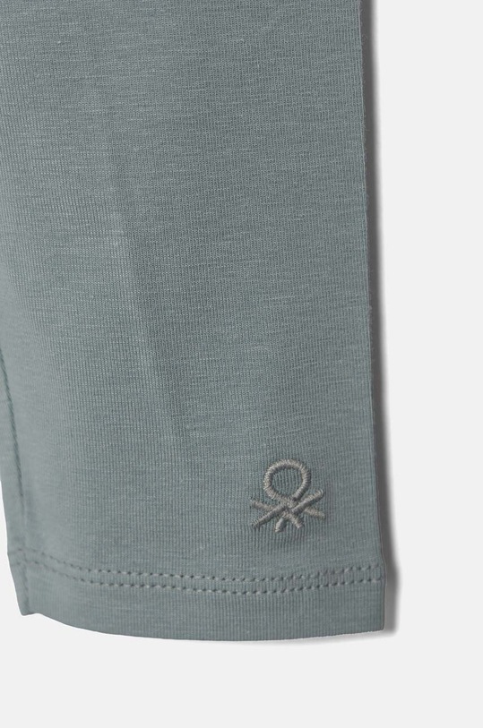 Dievča Detské legíny United Colors of Benetton 3MT1GF01L.G.P.SEASONAL tyrkysová