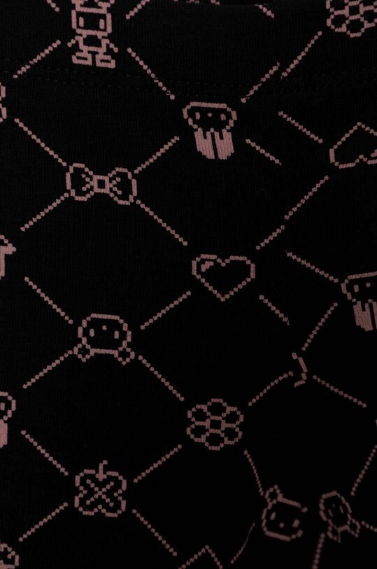 Dziewczynka United Colors of Benetton legginsy dziecięce 3RAWGF02S.G.P.SEASONAL czarny
