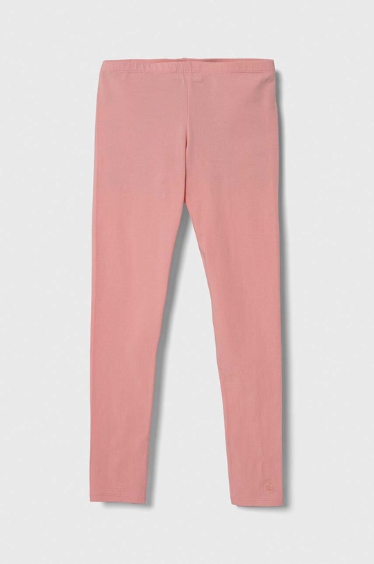 United Colors of Benetton gyerek legging elasztánnal rózsaszín 3MT1CF02G.G.SEAS.9BYX