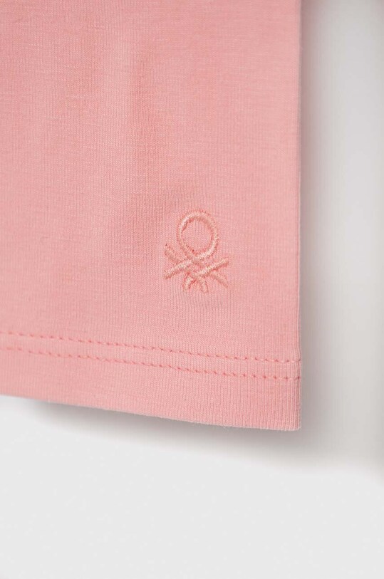 Dziewczynka United Colors of Benetton legginsy dziecięce 3MT1CF02G.G.SEAS.9BYX różowy