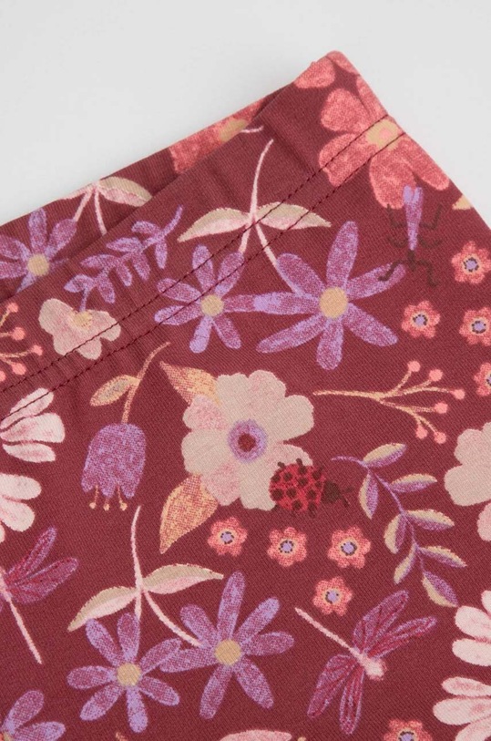 Dziewczynka Coccodrillo legginsy dziecięce ZC3122102VGB bordowy