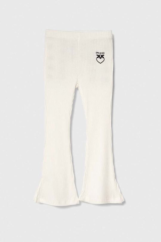 Pinko Up spodnie dziecięce aplikacja beżowy F3PIJGPA125