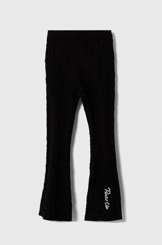 Pinko Up leggins copii tricotaj negru F3PIJGPA272