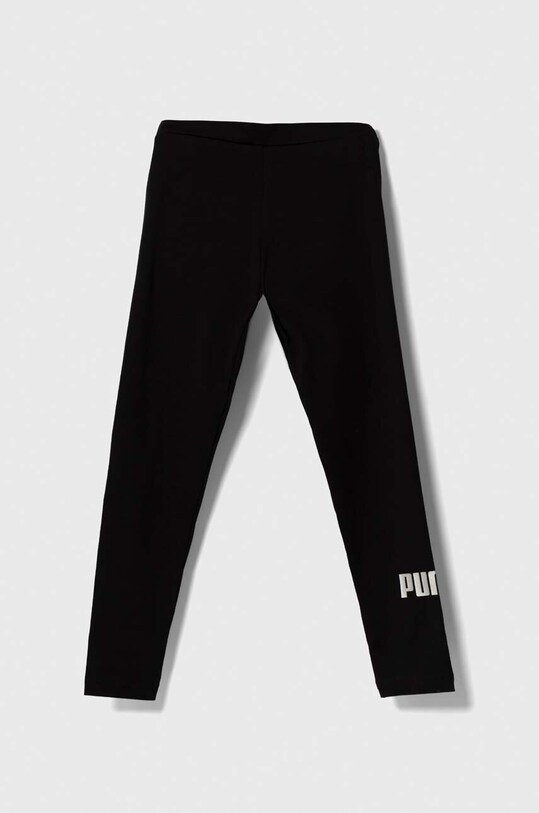 Puma legginsy dziecięce ESS+ Logo Leggings G 846960 czarny AW23